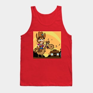 Get a long little doggie! Tank Top